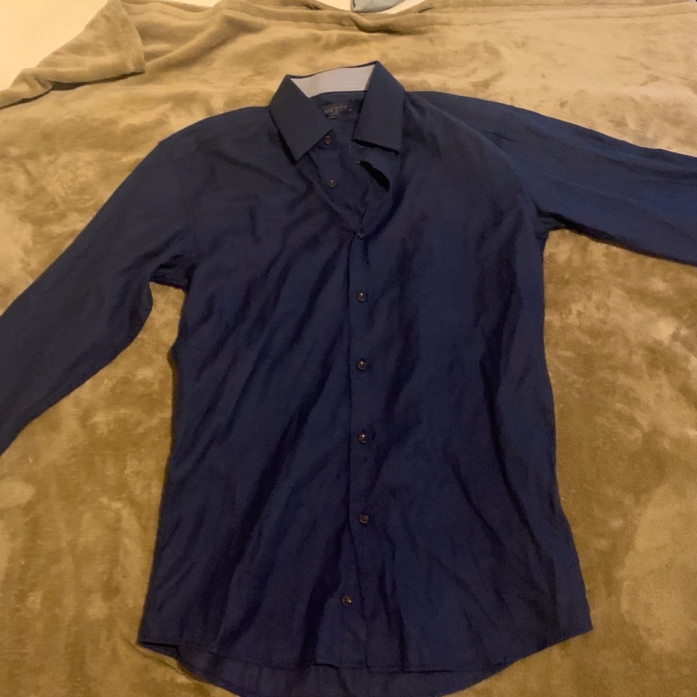 Lancetti Italian Button Up Dress Shirt